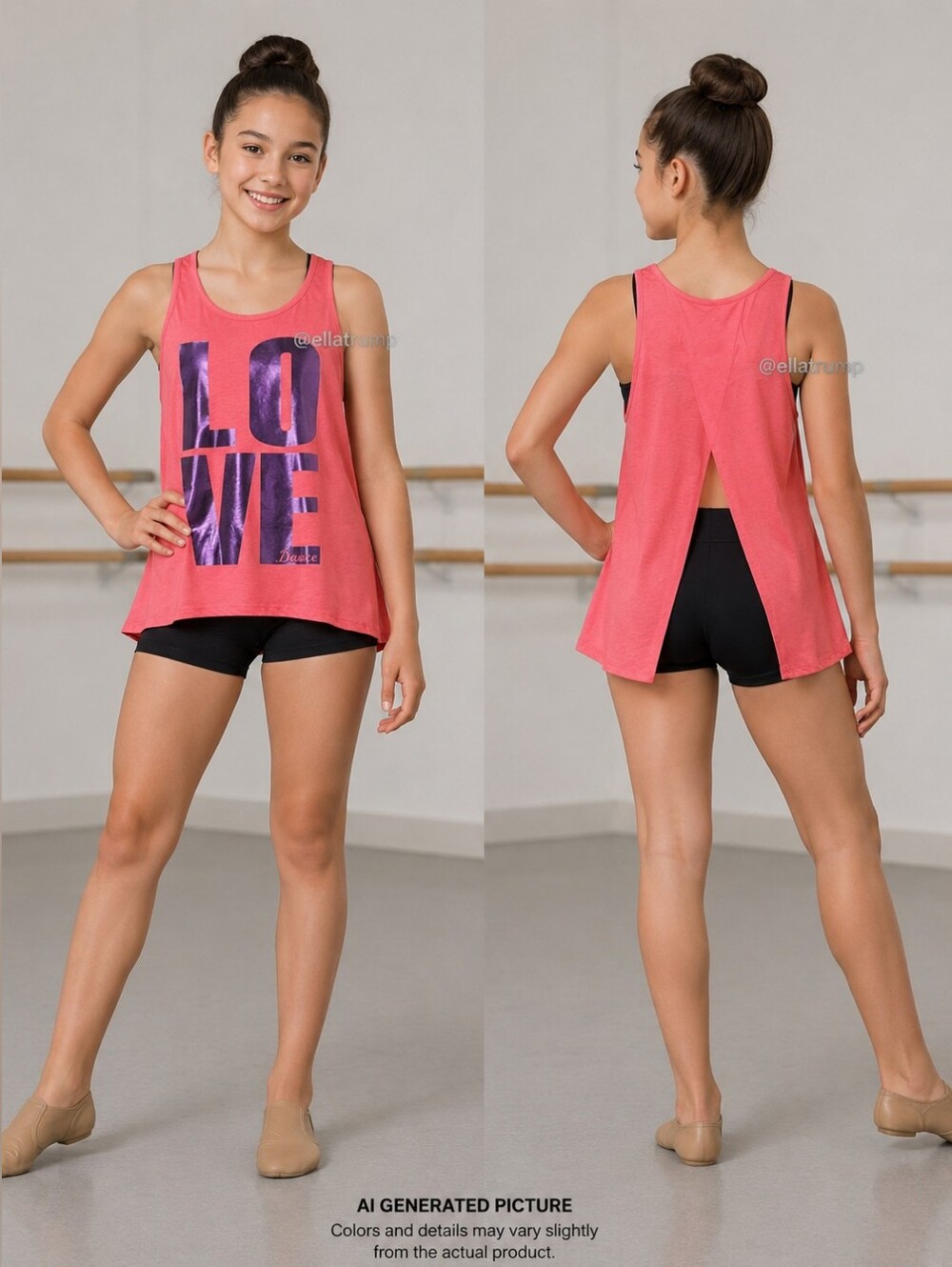 Capezio NWT Love Dance T-shirt Small
